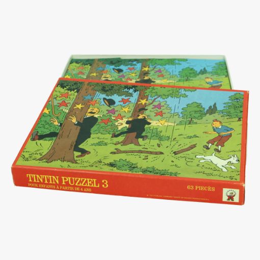 Afbeeldingen van Kuifje. Puzzel 3