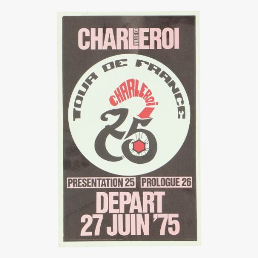 Afbeeldingen van flyer charleroi tour de france 27 juni '75