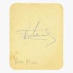 Afbeeldingen van gesigneerde stella artois bierkaartje Van Moer