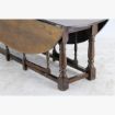 Afbeeldingen van grote ovale engelse eettafel massief eik    kan ook als side table 