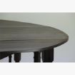 Afbeeldingen van grote ovale engelse eettafel massief eik    kan ook als side table 