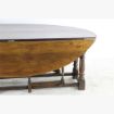 Afbeeldingen van grote ovale engelse eettafel massief eik    kan ook als side table 