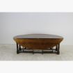 Afbeeldingen van grote ovale engelse eettafel massief eik    kan ook als side table 