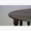 Afbeeldingen van grote ovale engelse eettafel massief eik    kan ook als side table 