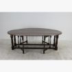 Afbeeldingen van grote ovale engelse eettafel massief eik    kan ook als side table 