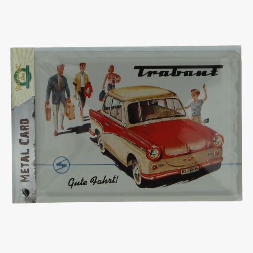 Afbeeldingen van metal card trabant gute fahrt