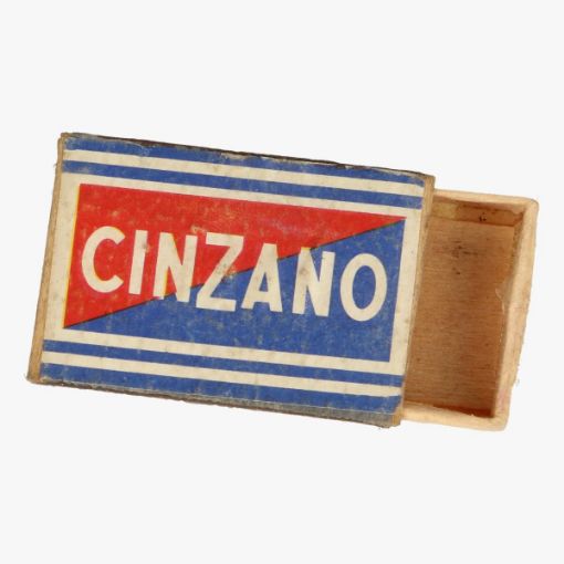 Afbeeldingen van luciferdoosje cinzano