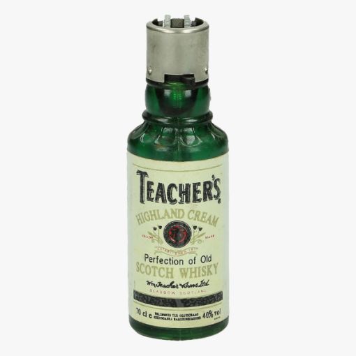 Afbeeldingen van oude aansteker flesje teacher's scotch wiskey