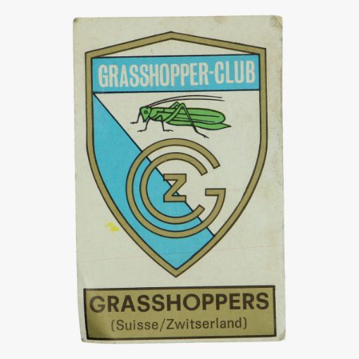 Afbeeldingen van grasshopper-club zwitserland panini foosball 1972/73