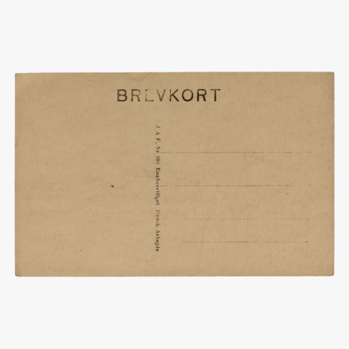 Afbeeldingen van Postkaart Kolding Slotssoen med Koerlighedsstien