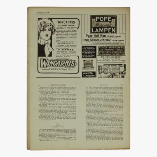Afbeeldingen van oude weekblad panorama N°46  7 juni 1915.