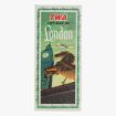 Afbeeldingen van folder when you fly twa - london - grondplan londen centrum