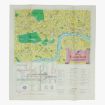Afbeeldingen van folder when you fly twa - london - grondplan londen centrum