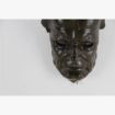 Afbeeldingen van Groot antiek hoofd uit de oudheid in plaaster
