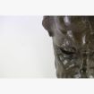 Afbeeldingen van Groot antiek hoofd uit de oudheid in plaaster