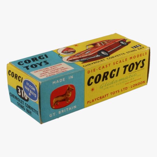 Afbeeldingen van Corgi Toys. Chevrolet Corvette Sting Ray. Nr.310