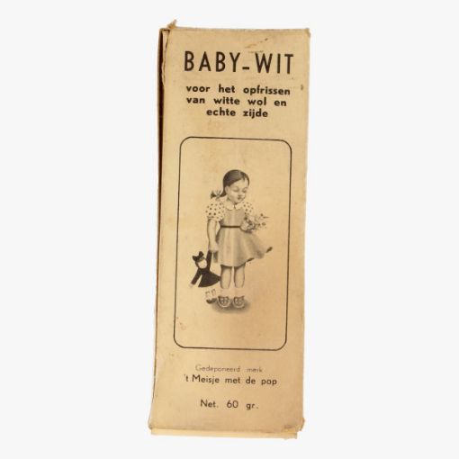 Afbeeldingen van wasmiddel baby wit voor het opfrissen van witte wol en zijde