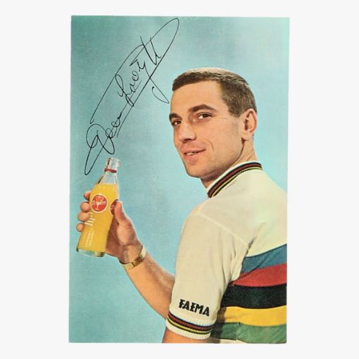 Afbeeldingen van gesigneerde fotokaart Ril Van Looy