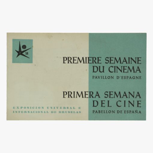 Afbeeldingen van expo 58 premiere semaine du cinema pavillon d' espagne