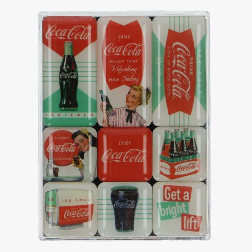 Afbeeldingen van magneetjes coca cola