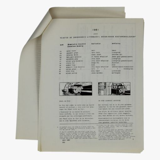Afbeeldingen van informatie folder mercury 1961