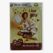 Afbeeldingen van metal card i love you 