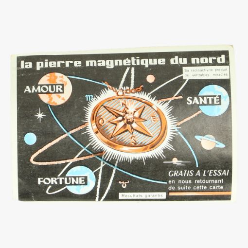 Afbeeldingen van la pierre magnetique du nord  carte postale