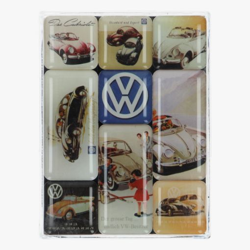 Afbeeldingen van magneetjes volkswagen beetles 