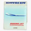 Afbeeldingen van lucifer doosje air france boeing jet intercontinental - zitten geen lucifers meer in 