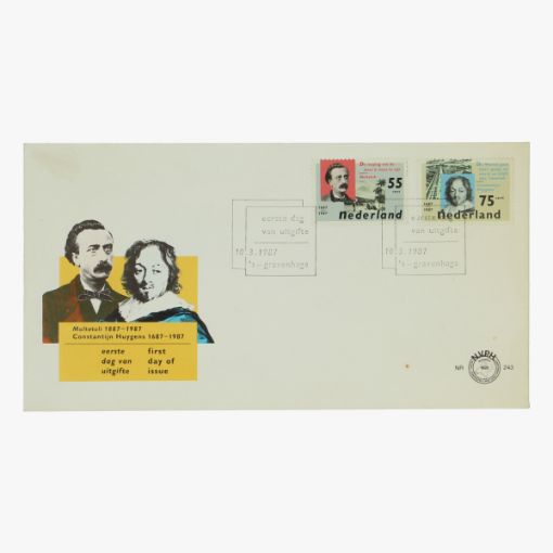 Afbeeldingen van Herinneringspostzegel Multatuli 1987 NL