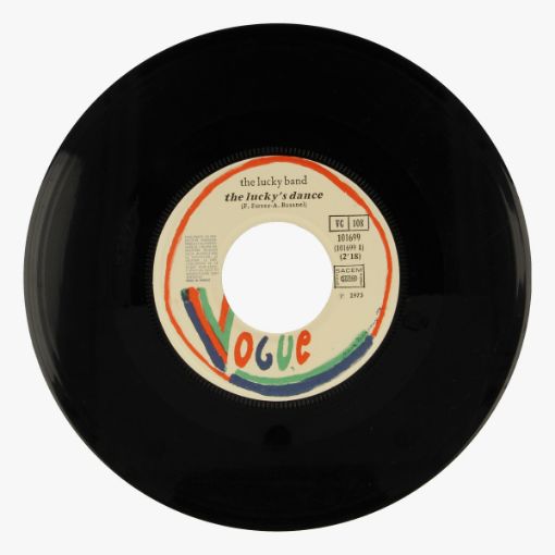 Afbeeldingen van Klein LP The Lucky Band. 