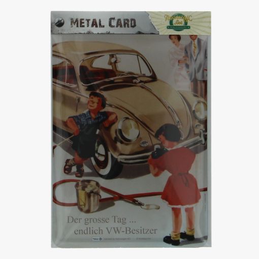 Afbeeldingen van metal card der grosse tag... endlich VW-Besitzer