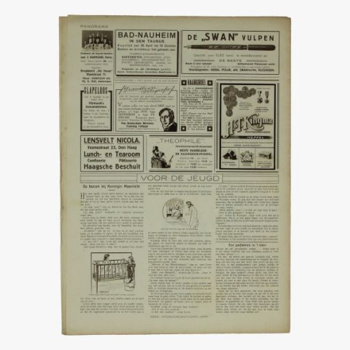 Afbeeldingen van oude weekblad panorama N°47 10 juni 1915