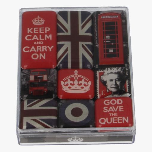 Afbeeldingen van Nostalgic Art Keep Calm & Carry On Magneetset