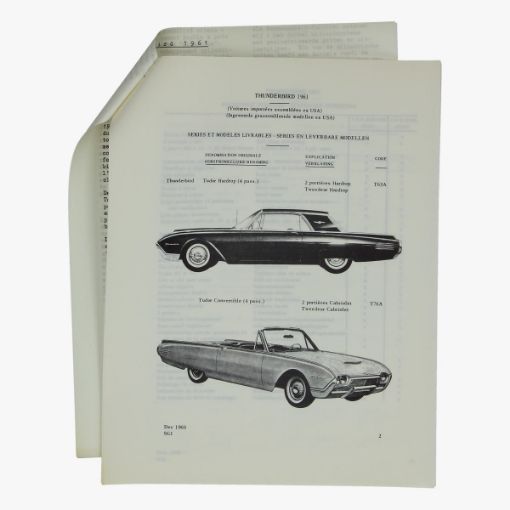 Afbeeldingen van informatie folder thunderbird 1961
