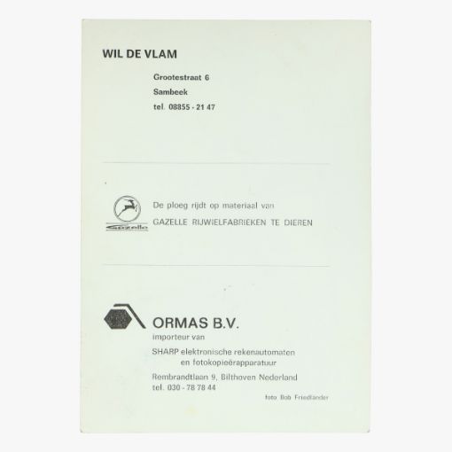 Afbeeldingen van foto kaart wielrennen " wil de vlam "