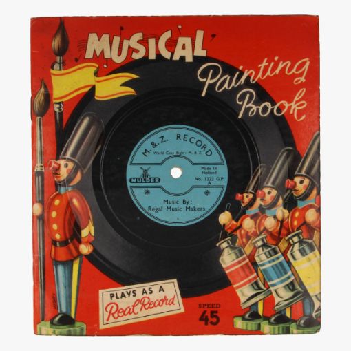 Afbeeldingen van Musical painting book LP 45 toeren