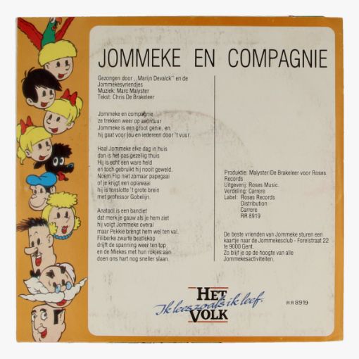 Afbeeldingen van Jommeke & CO 45 toeren LP