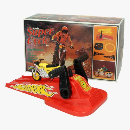 Afbeeldingen van Honda Super Cycle set. Speelgoed. Playwell.