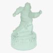 Afbeeldingen van Michelin Beeld in mat glas. Trofee Bibendum.