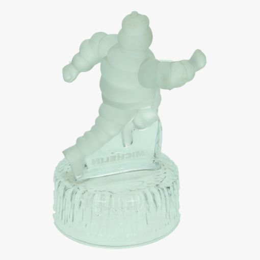 Afbeeldingen van Michelin Beeld in mat glas. Trofee Bibendum.