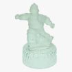 Afbeeldingen van Michelin Beeld in mat glas. Trofee Bibendum.
