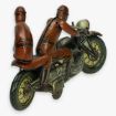 Afbeeldingen van kellerman sozuis cko jaren 30 tin toy motorcycle nr 353 military zeer zeldzaam