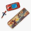 Afbeeldingen van tin toy wind - up police motorcycle bike chase (original box) pn 250