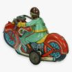 Afbeeldingen van indian blikken motor jaren 50 made in Japan alps trade mark