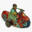Afbeeldingen van indian blikken motor jaren 50 made in Japan alps trade mark