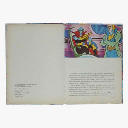 Afbeeldingen van golddrak le robot de l'espace 1978