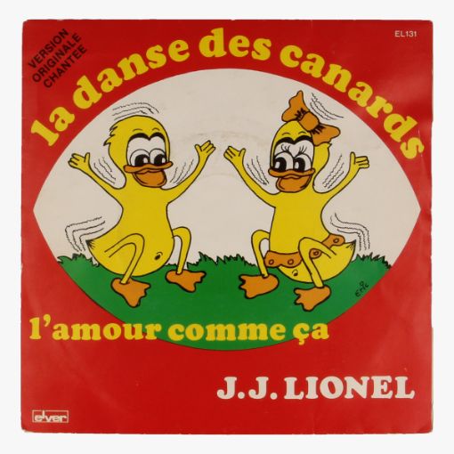 Afbeeldingen van J.J. Lionel - La dans des canards, L'amour comme ca LP 45toeren