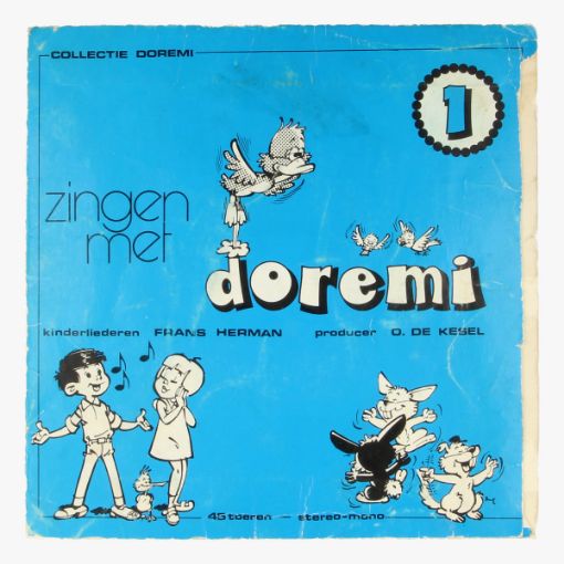 Afbeeldingen van Doremi Kinderliederen LP 45 toeren
