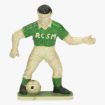 Afbeeldingen van kunstof beeldje voetballe rscm 9 cm groot 